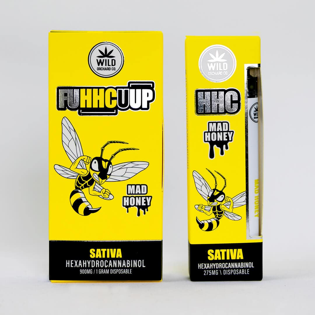 Fuschi up sativa - HHC Disposable Vape Pen "Mad Honey" 1 Gram - sativa - fuschi up - sativa.