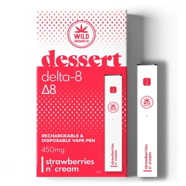 Dessert "Strawberries n' Cream" Delta 8 Pen