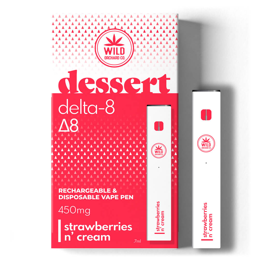 Dessert "Strawberries n' Cream" Delta 8 Pen