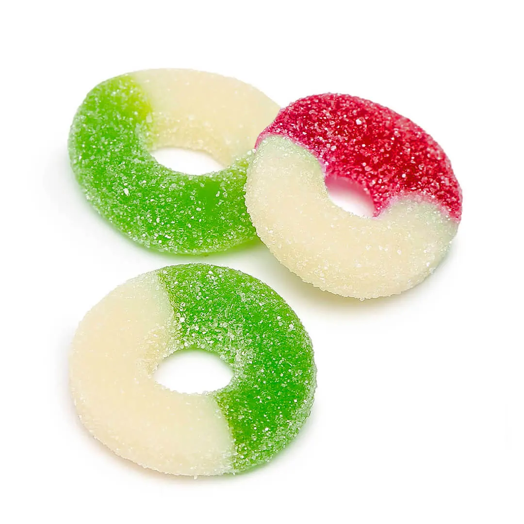 Delta 9 Watermelon and Apple Rings