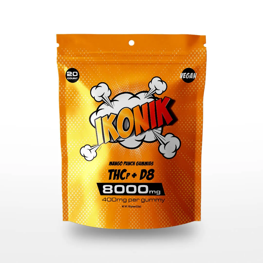 IKONIK Vegan THCp + D8 Gummies