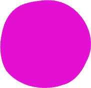 A pink circle on a black background.